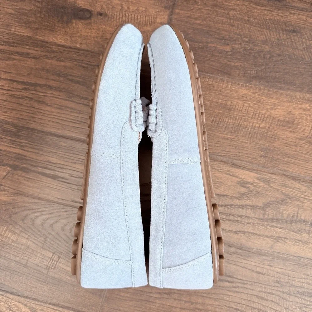 Vionic Shoes Womens 9 Montara Loafer Blue Slip On Casual Comfort Low Top Flat - Picture 9 of 12